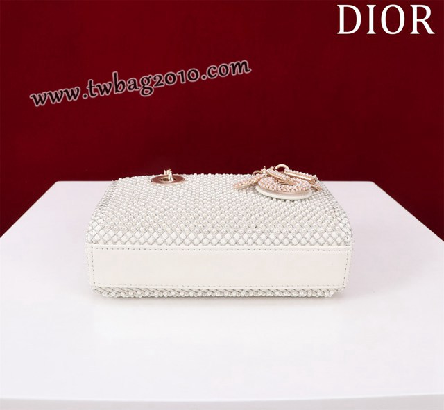 Dior专柜新款迪奥顶级原单超迷你刺绣珠片lady d-joy-micro djfk1054